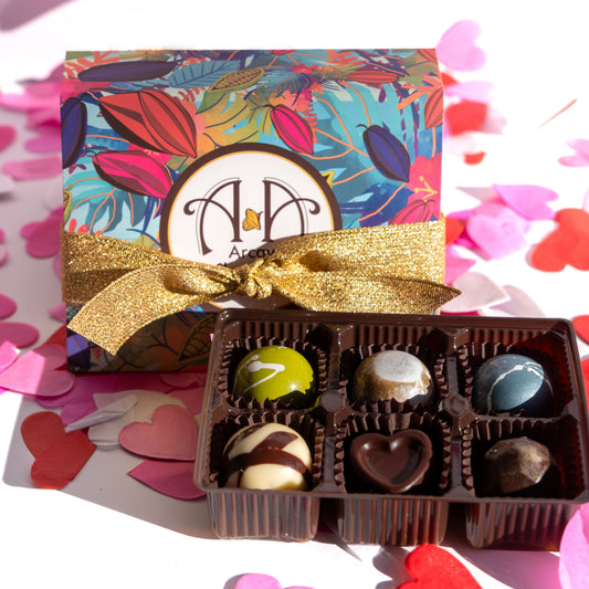 Box of 6 Chocolate Bonbons