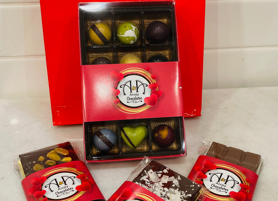 Valentine/Galentine, Day of Love Gift Box - Cocoa Orange, Cayenne Spic –  Isadore Nut Company LLC